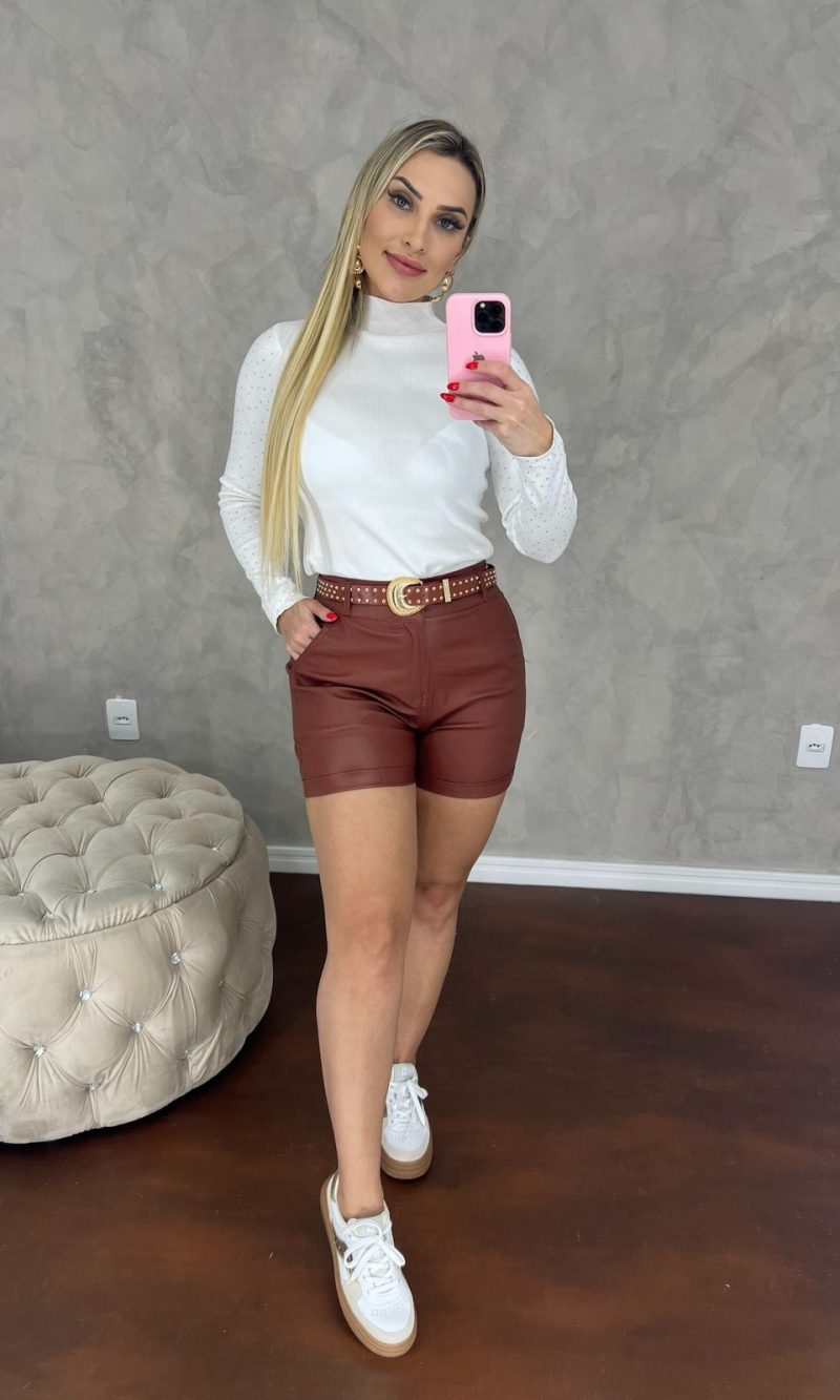 shorts resinado samila