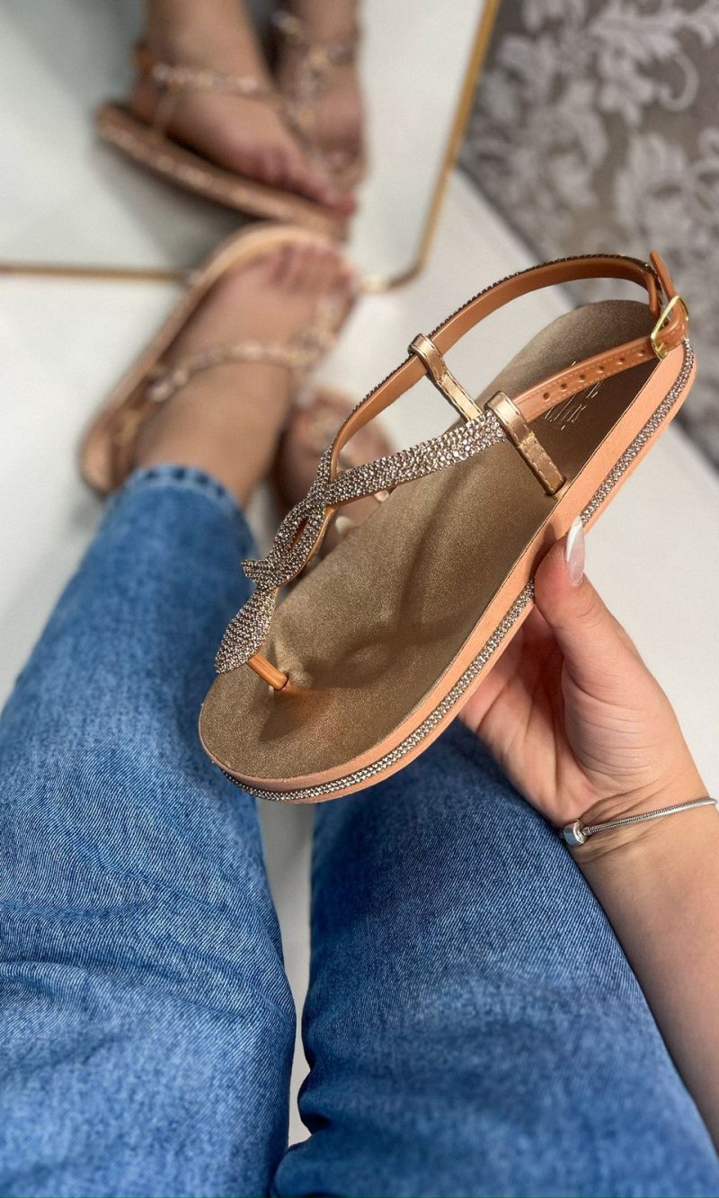 sandalia mayara cobre, 39