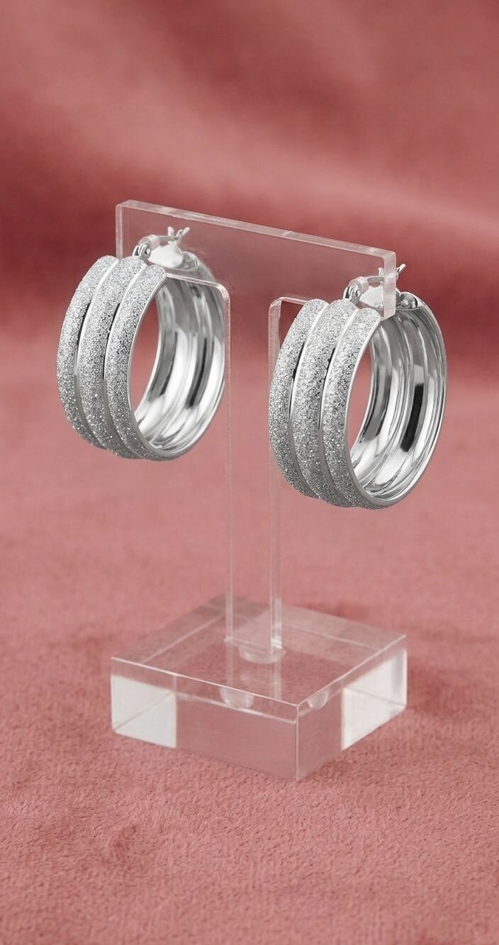 brinco moda louka prata