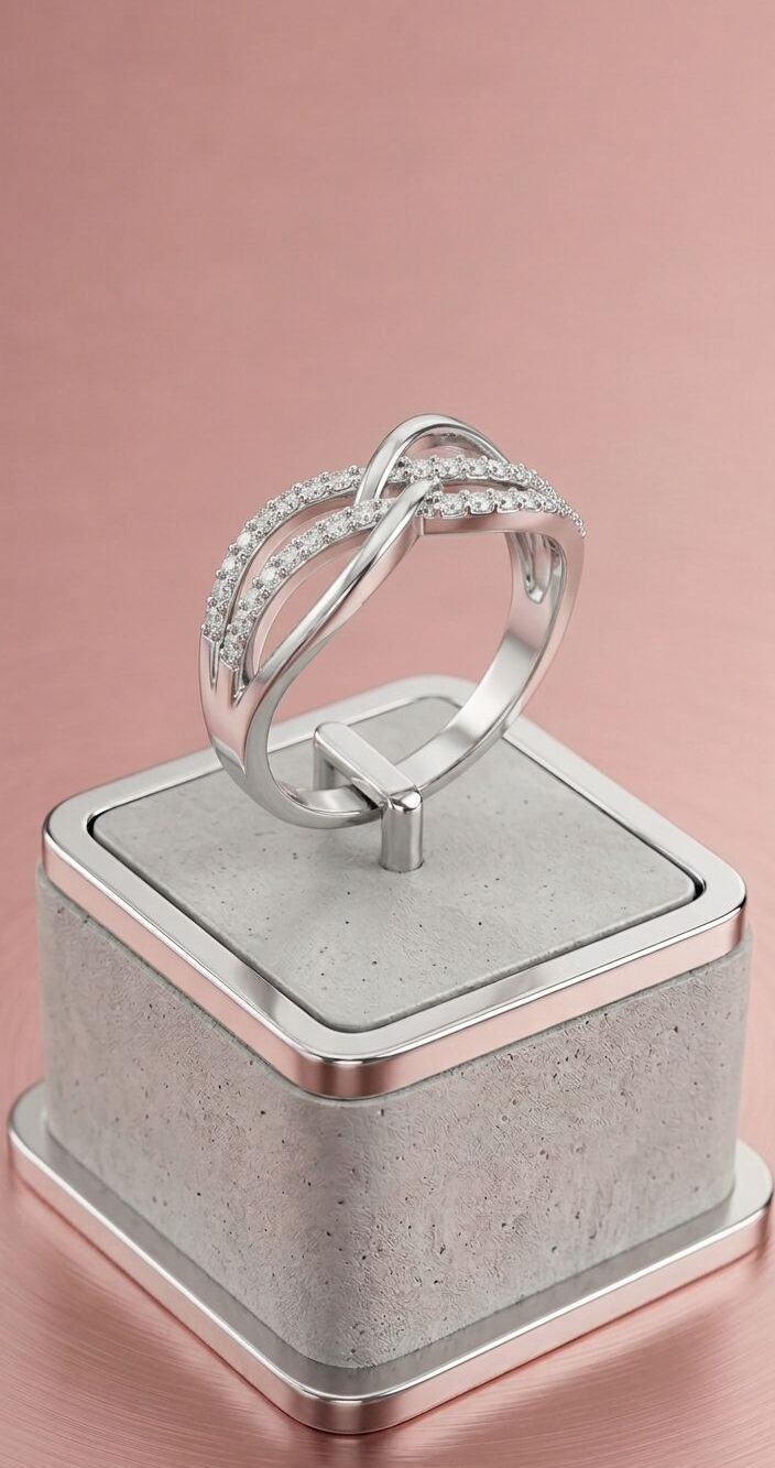 anel moda louka prata