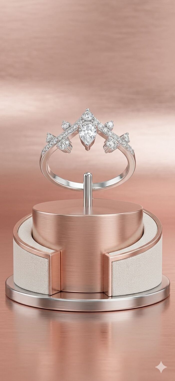 anel moda louka prata