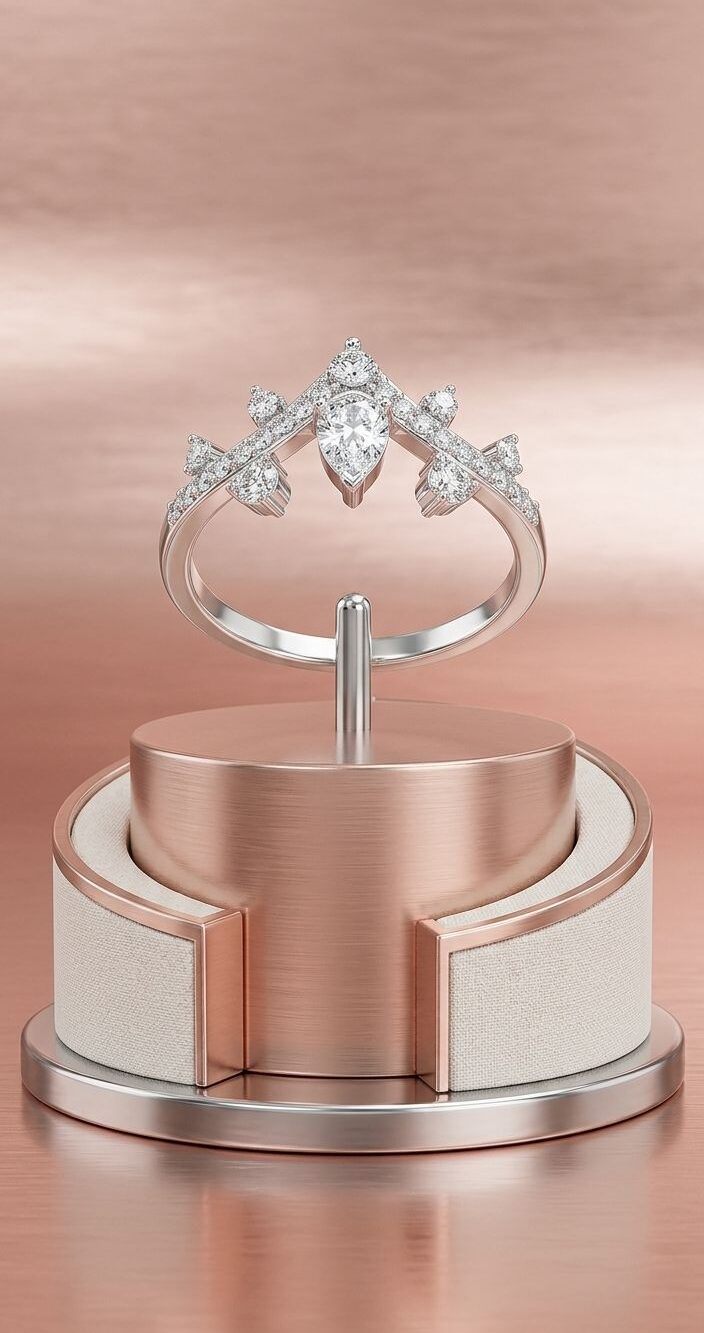 anel moda louka prata