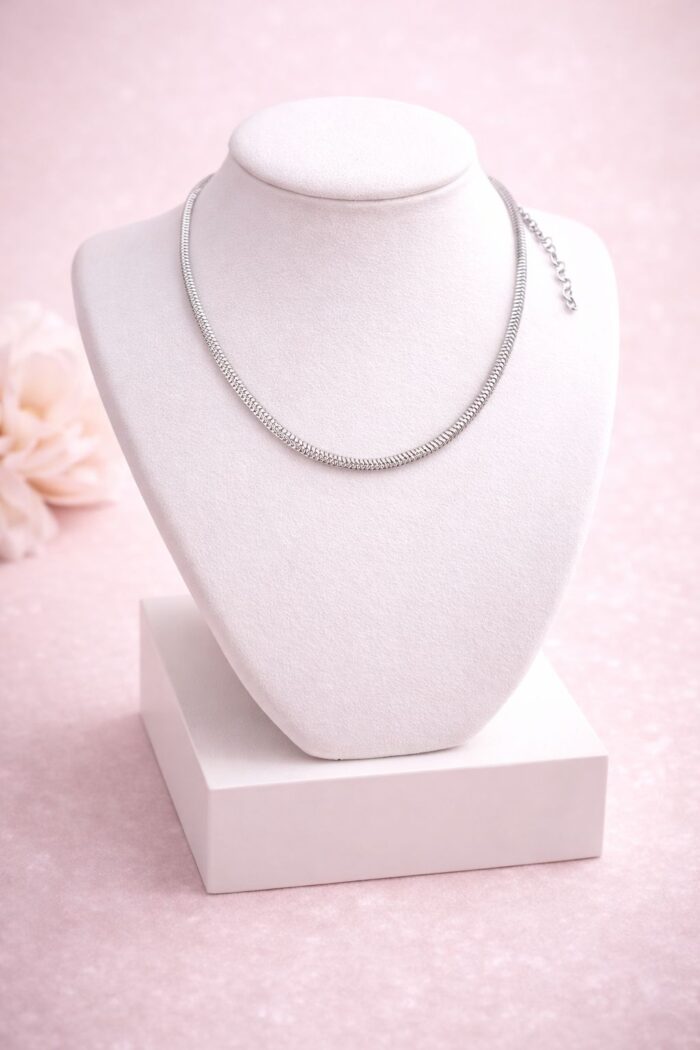 colar moda louka prata