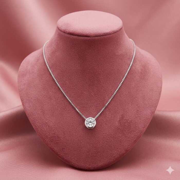 colar moda louka prata