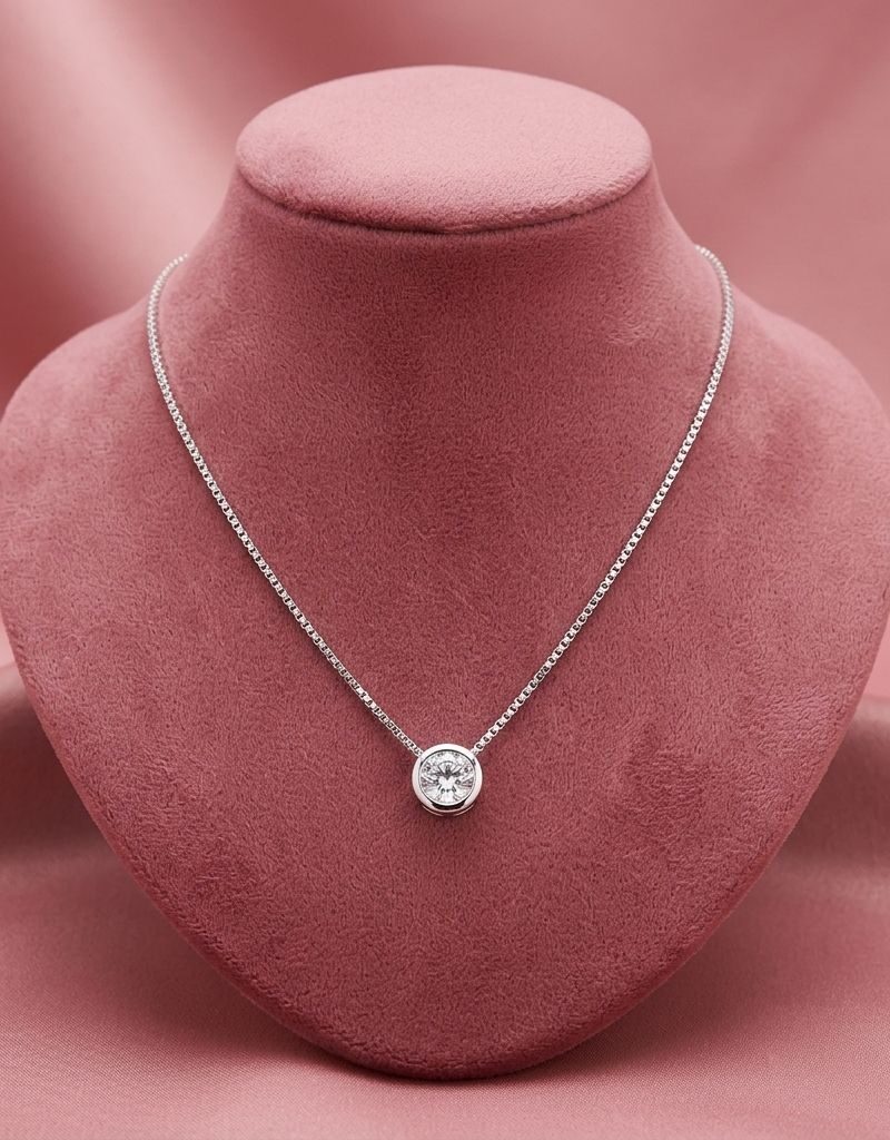 colar moda louka prata