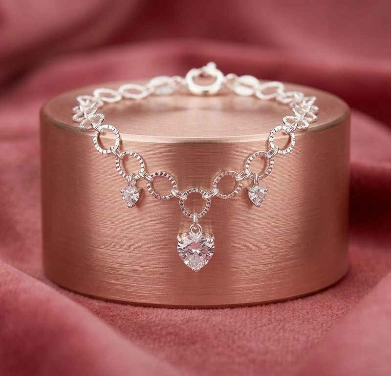 pulseira moda louka prata