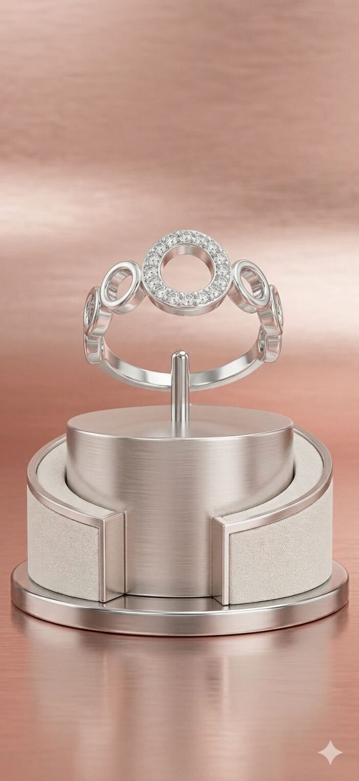 anel moda louka prata