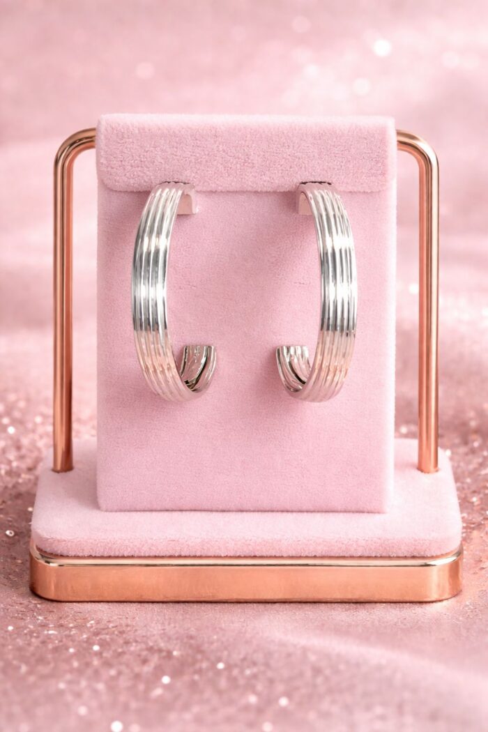 brinco moda louka prata