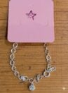 pulseira prata moda louka