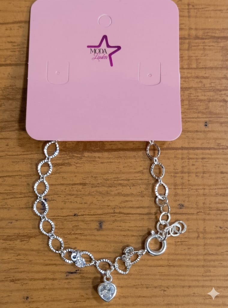 pulseira prata moda louka pulseira prata moda louka