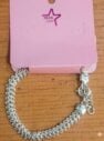 pulseira prata moda louka