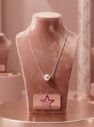 colar prata moda louka