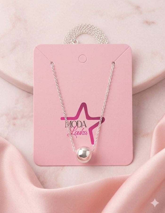colar prata moda louka colar prata moda louka