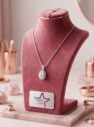 colar prata moda louka