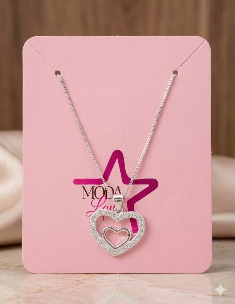 colar prata moda louka colar prata moda louka