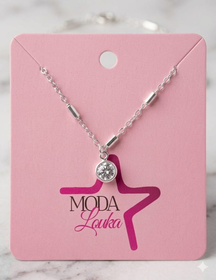 colar prata moda louka colar prata moda louka