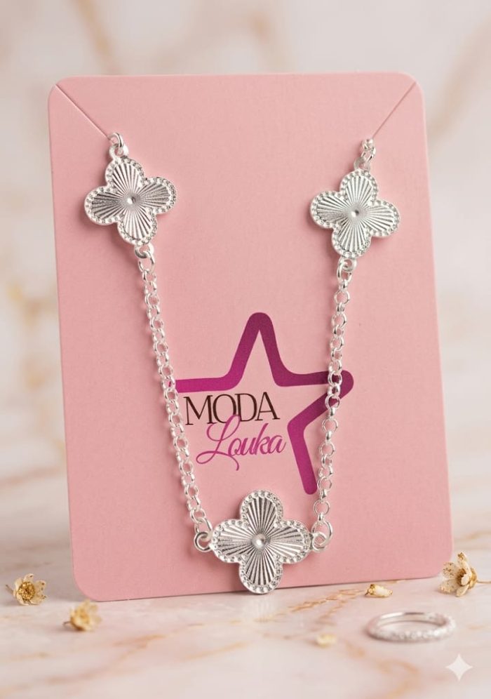 colar prata moda louka colar prata moda louka