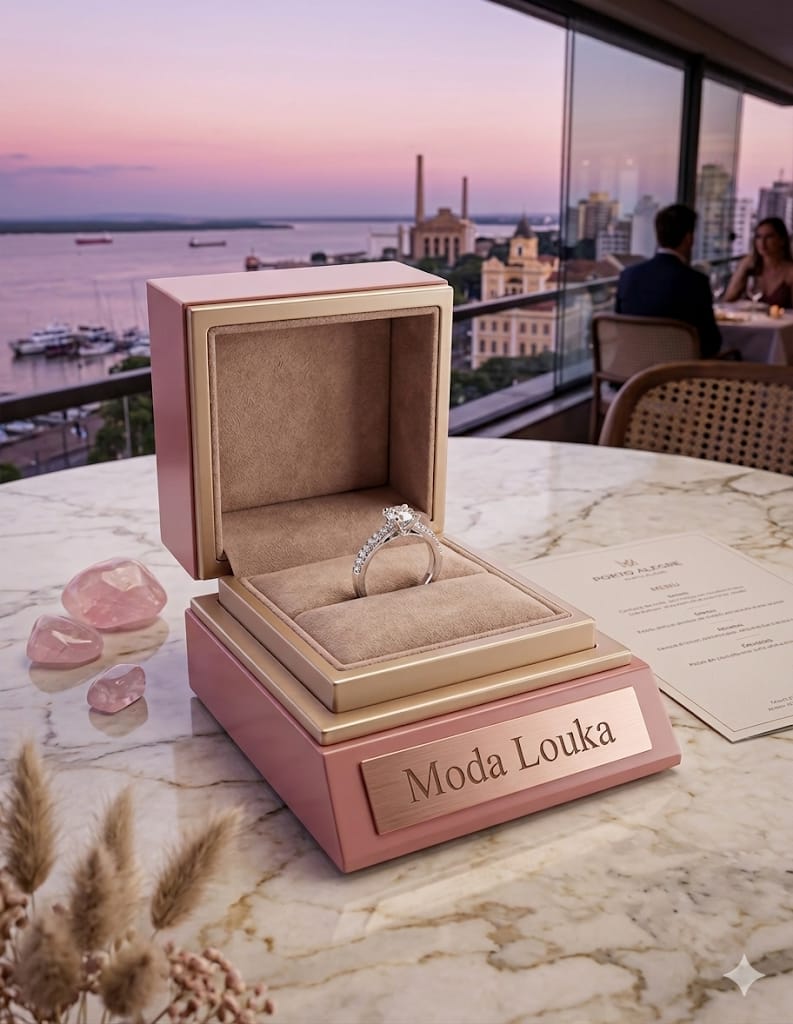 anel prata moda louka