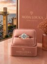 anel prata moda louka